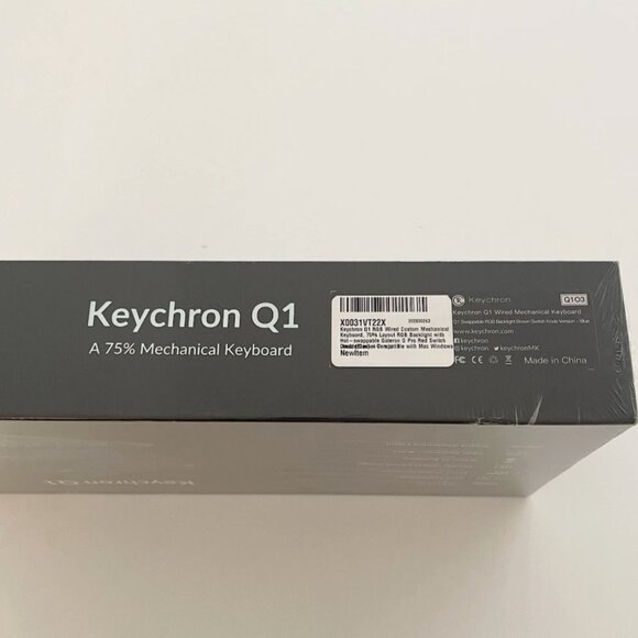 Keychron Q1 Wired Custom 75% Mechanical Keyboard Knob Version 2 NEW Sealed Box - Picture 4 of 4
